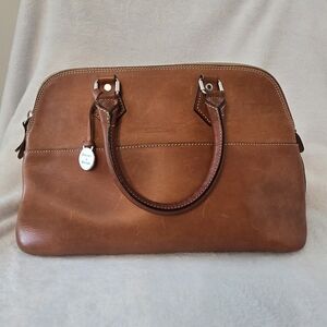 Dooney & Bourke Alto Vintage Brown Leather Bag